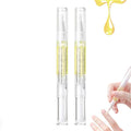Nail Cuticle Oils Nutrition Oil Pen Nourishment Pens 2Pcs Jasmine Smell Cuticle Revitalizer for Agnail Nourish Skin Nail Care