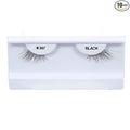 10 Pairs 100% Human Hair False Eyelashes Natural Black # 307