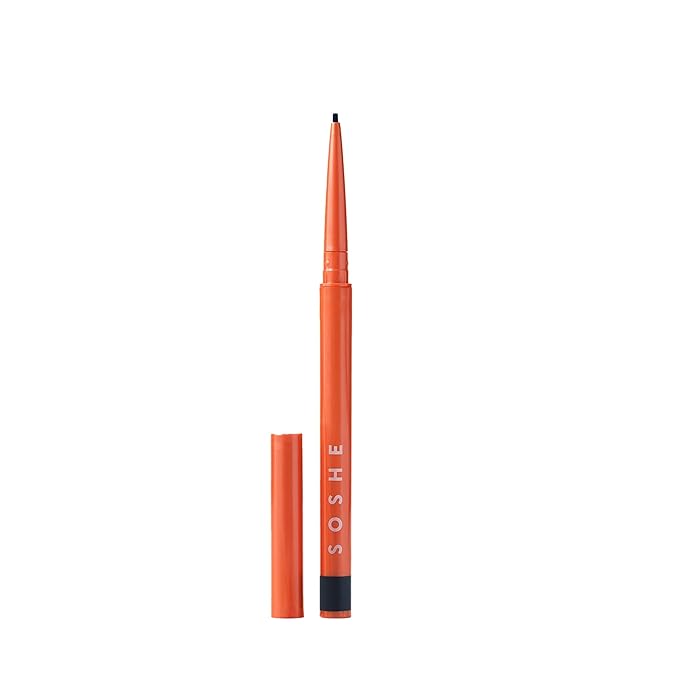 SOSHE Beauty - Waterproof Precision Eyeliner Refill | 1.5mm Smudge-Proof Gel Liner| Cruelty-Free, Certified Plastic Negative (Memories of Blue - Navy Blue, REFILL)