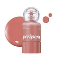 PERIPERA SYRUPY TOK CHEEK, Liquid Blush, Dewy Finish and Hydrates All day, Soft Velvet Texture Face Cheek Tint (04 SUNSHINE FIG, One Size)