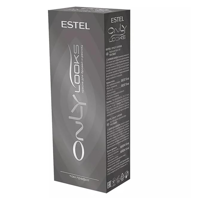 Professional Eyebrow Eyelash Tint Dye (Graphite)
