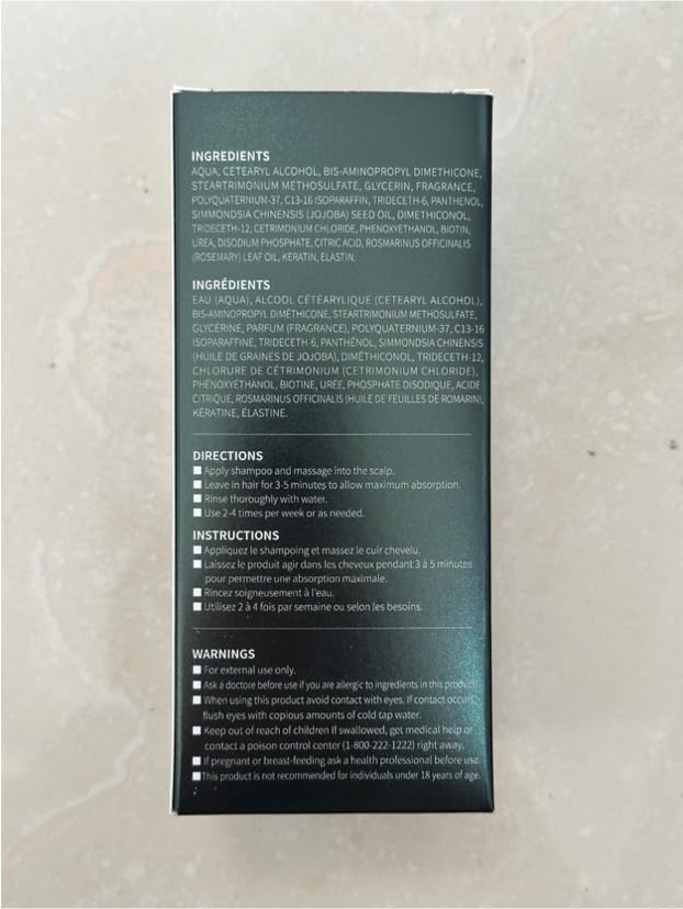 Biotin & Rosemary Advanced Conditioner for Thinning Hair, Premium Strengthening & Nourishing Hair Conditioner for Men & Women, Smooth Fuller Hair, 280 ml