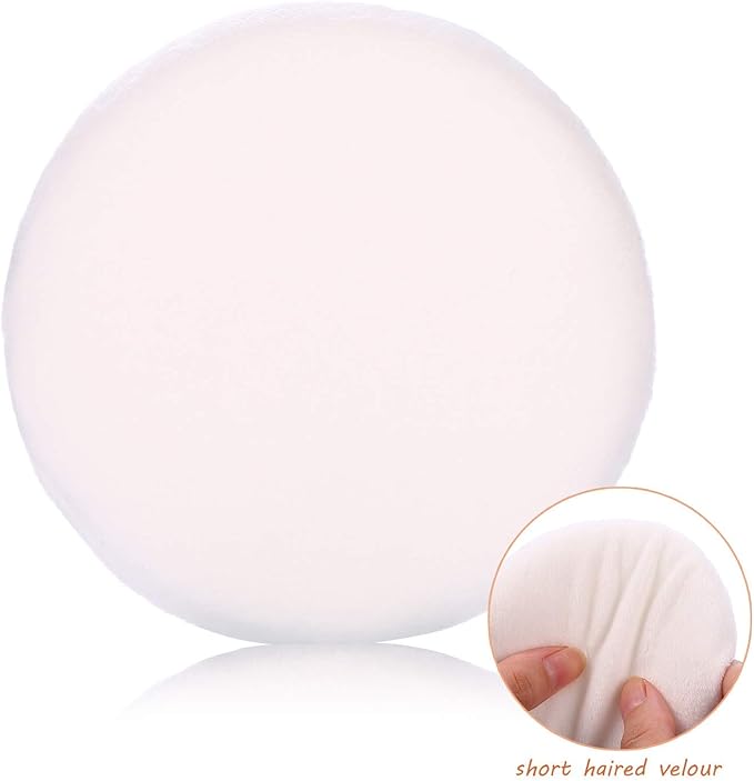 Powder Puff, Body Powder Puff, Extra-Large Powder Puff,Soft Powder Puffs for Body Powder,Triangle Makeup Puff