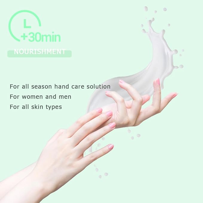 Moisturizing Hand Mask 5 Pairs Hydrating and Nourishing Hand Masks for Dry Cracked Hands for Soft Silky Smooth Hands Spa Treatment for Women and Men, 40g/Pair