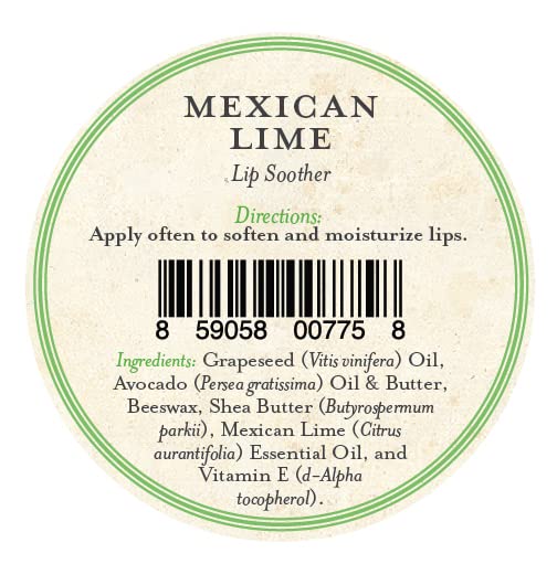 Three Sisters Apothecary Lip Soothers (Mexican Lime)
