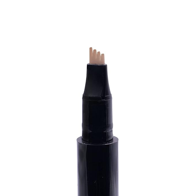 Arches & Halos Microblading Brow Shaping Pen - Fuller, More Defined Brow - Long-lasting, Smudge Resistant, Rich Color - Vegan and Cruelty Free Makeup - Sunny Blonde - 0.8 ml