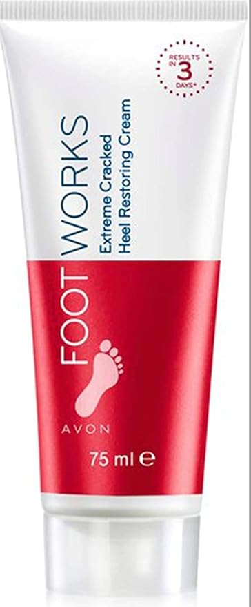 Avon Foot Works Maximum Strength Cracked Heel Cream - Lot of 2