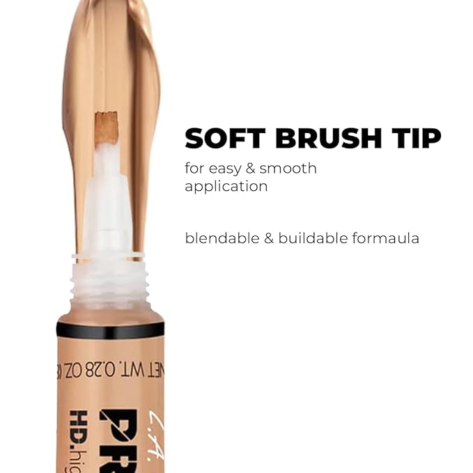 L.A. Girl Pro Concealer, Medium Beige, 0.28 Oz (LAX-GC978-A) (Pack of 3)