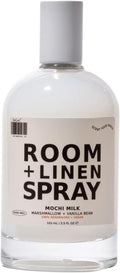 DedCool Room + Linen Spray in Mochi Milk | Natural Fabric & Linen Spray | Non-Toxic, Essential Oil Infused | Freshens Home, Bedding, Couch, Closet & Bathroom | 3.5 fl oz