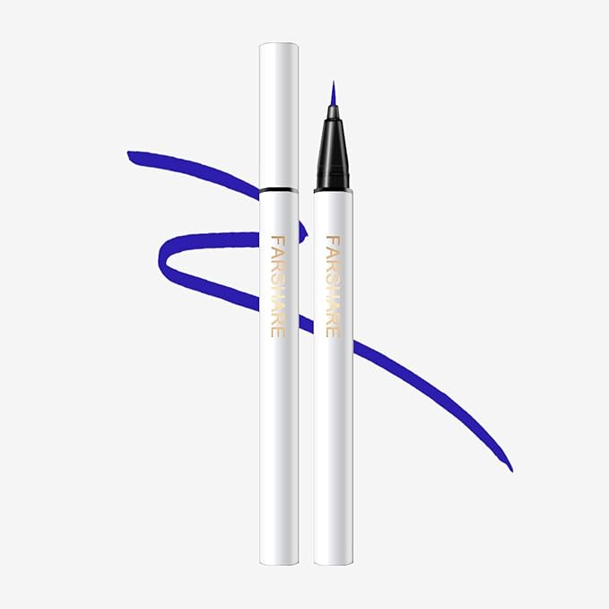 Ultra Fine Liquid Eyeliner Pencils- Slim Felt Tip for Precise Eye Lines, Waterproof, Smudge Proof & Quick-Drying, Winged Liner and Inner Corner. Long Lasting All Day Makeup, Smooth & Lightweight.