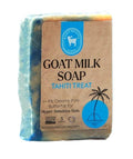 Honey Sweetie Acres Tahiti Treat Goat Milk Soap - Handmade 5 oz Bar, Made with Natural Ingredients, Moisturizing & Gentle, Made in the USA