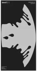 Stencil1FX Eye Drips 2 Tears Makeup Stencil - Water Drops Reusable Stencils for Costumes, Dress Up, Halloween, Cosplay, Face Painting, Raves, Festivals, Parades, Parties