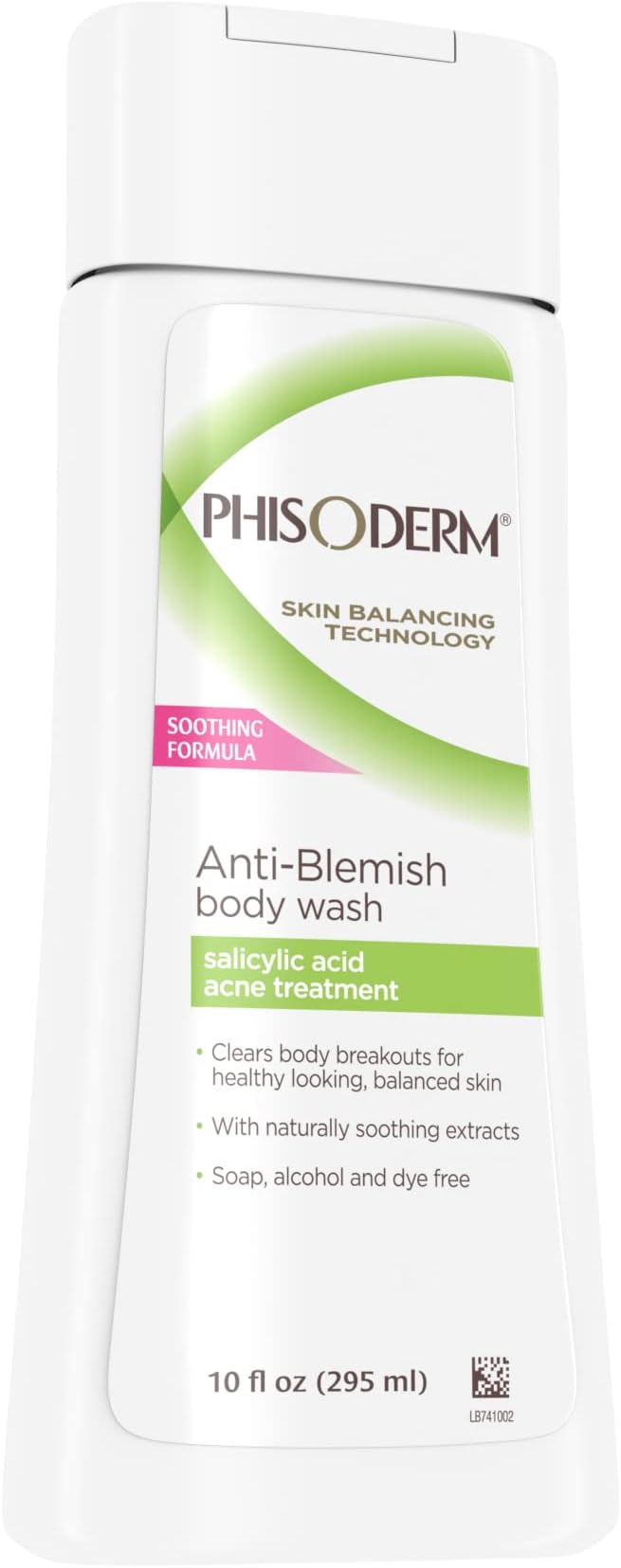 pHisoderm Anti-Blemish Body Wash for Acne, 10 fl oz Bottle