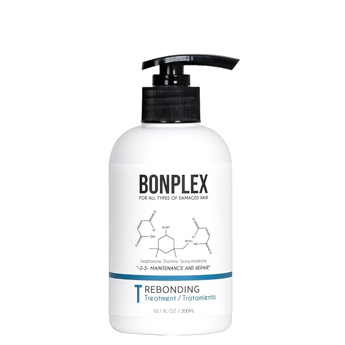 Rebonding Treatment For All Hair Types | For Damaged, Dry, Brittle, Colored, Permed, and Chemically-Treated Hair | Safe for Hard Water | Reconnect Broken Disulfide Bonds