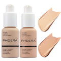 2 Pack Yaper Foundation 102# Nude and 103# Warm Peach