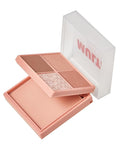 I'M MEME Mini 2-in-1 Palette - Multi Cube 08 Fig Tart | Portable, Versatile, 4 Eye-shadows and 1 Blush, Soft Touch, Suitable For Daily Blending, Long Wear Blendable, Pearly Finish, 0.27 Oz