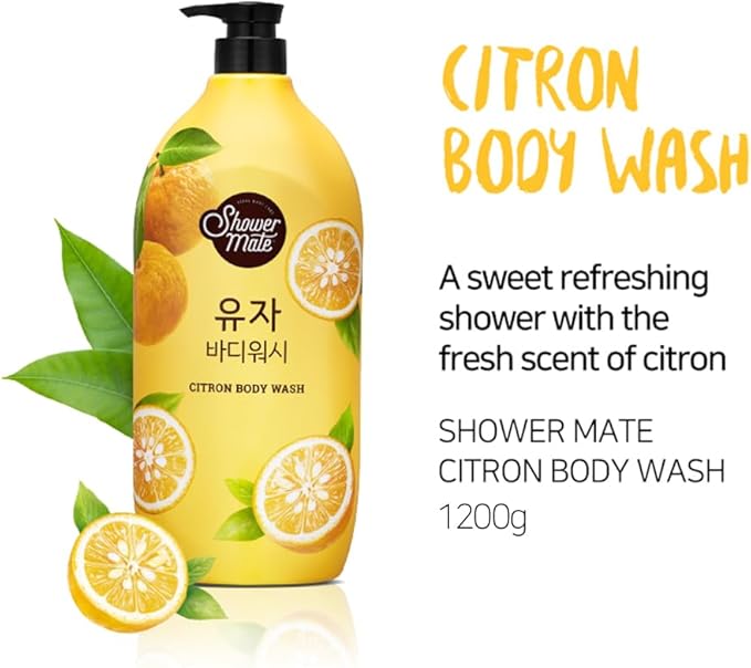 SHOWERMATE Natural Body Wash 42.3 fl oz, 1.2 kg (Citron - Yuja)