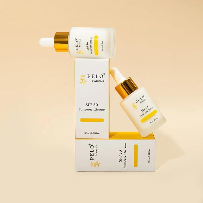 Sunscreen Serum- Enriched Mineral Face Sunscreen SPF 50 with Zinc Oxide 20% Titanium Dioxide 5%- With Hydrating Squalane For All Skin Types and Skin Tone 1oz
