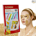 GONIM Korean Face Mask with Integrated Eye Patches with PDRN, Caffeine, Retinol, Collagen Face Mask, Hydrating Face Masks, Hyaluronic Acid Serum Sheet Mask Korean Skin Care Anti Aging 35ml/1.18ozx4