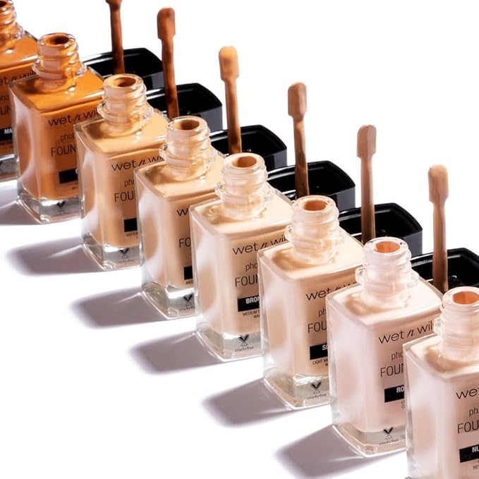 wet n wild Photo Focus Matte Liquid Foundation Cream Beige, Vegan & Cruelty-Free