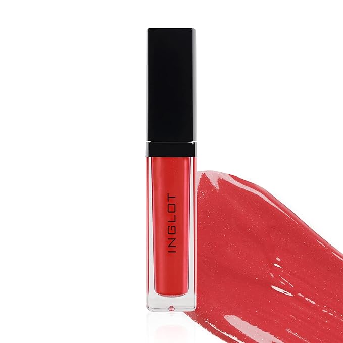 Inglot HD Lip Tint Matte - Liquid Lipstick | Full Coverage | Long-Lasting | Velvet Finish | High Pigmentation | 0.18 US FL OZ | 39