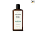 Cremo Body Wash for Men, Rich-Lathering Silver Water & Birch, 16 Fl Oz (Pack of 12)