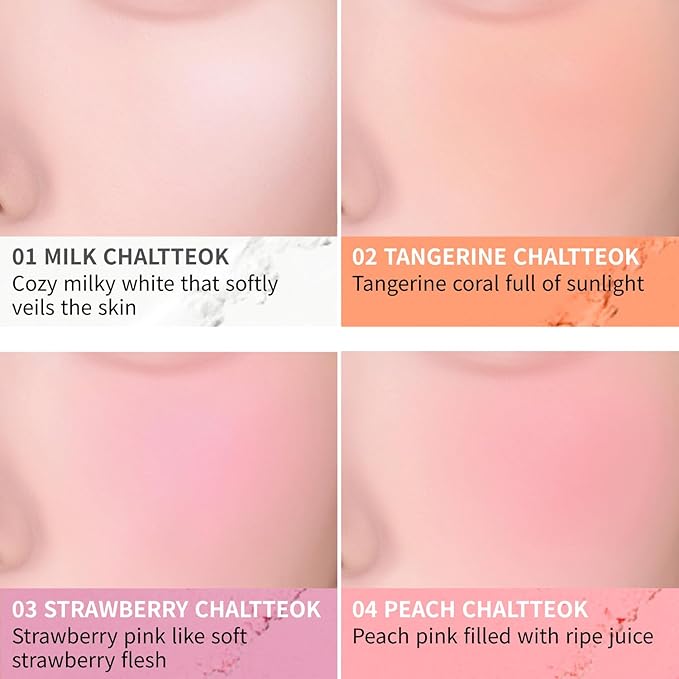 BBIA Chaltteok Blush – Soft Blurring Jelly-Like Powder Texture Lightweight & Buildable Korean Blush Natural Matte Finish Long-Lasting Smooth Pore-Blurring Cheek Color (06 FIG CHALTTEOK)