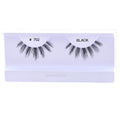 10 Pairs 100% Human Hair False Eyelashes Natural Black #702