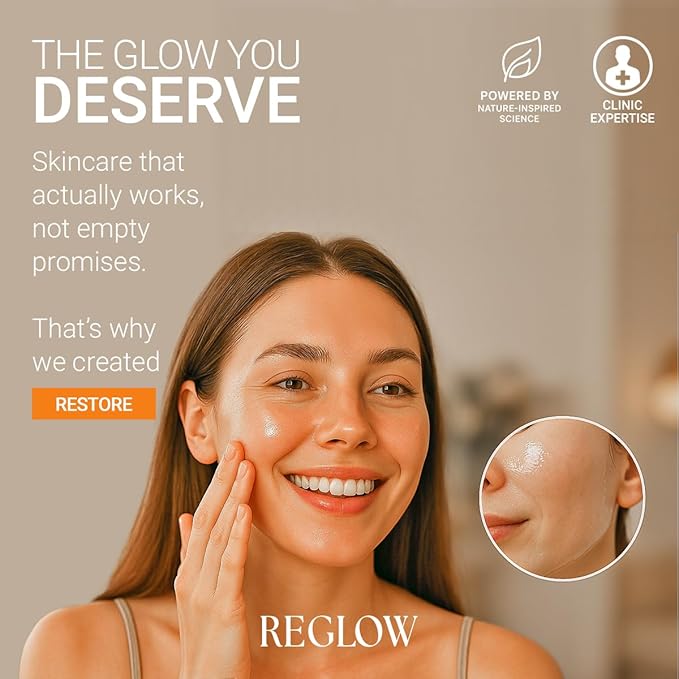 ReGlow RESTORE PRO Bio Collagen Real Deep Mask - Hydrogel Overnight Korean Face Mask for Glass Skin - Pore Minimizing & Elasticity - Collagen Sleeping Face Mask - Mothers Day Gift - 6 Pack