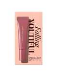 JUNG SAEM MOOL LIP-PRESSION Metal Serum Gloss | Hydrating Tinted Lip Balm with a Hygiene Precision Metal Applicator & Serum Infused Ingredients, Korean Lip Plumper Gloss (Special Set, Rose Doze)
