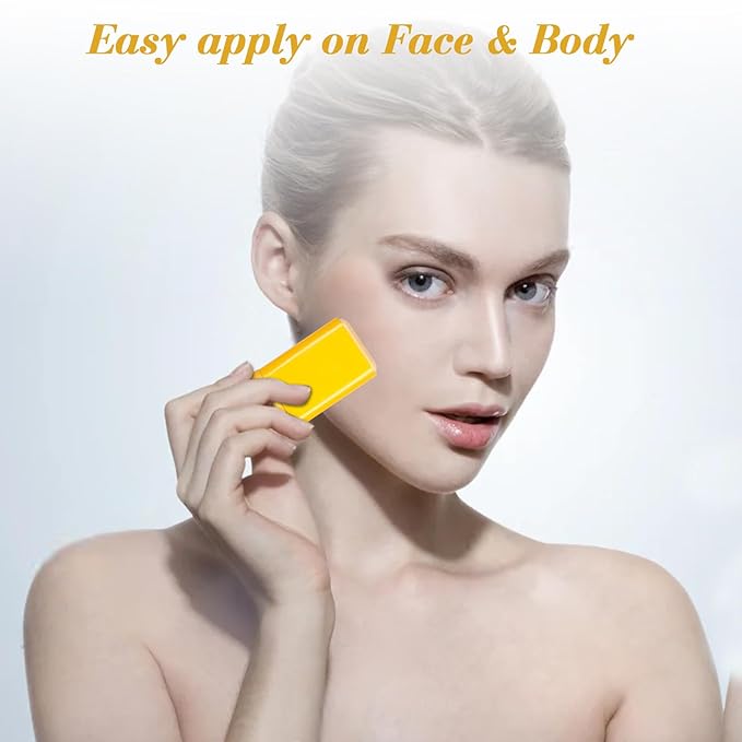 Sunscreen Stick SPF 50+ for Face and Body – No Whitecast, Non-Sticky, Broad Spectrum Sunscreen Stick for All Skin Types, 0.56 fl oz (16g)