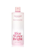 The Face Shop Rice Water Bright Micellar Water, Hydrating Face Cleanser and Makeup Remover, with Rice Active Complex™, Gentle for Sensitive Skin, 16.9 fl. oz