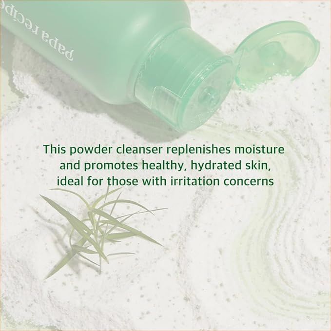 Papa Recipe Tea Tree Enzyme Cleansing Powder (1.7oz/50g) – Papain & Tea Tree Powder-to-Foam Face Wash, Soothing & Calming Skin, Gentle Exfoliation, Smoother Texture & Clearer Pores, Korean Skin Care