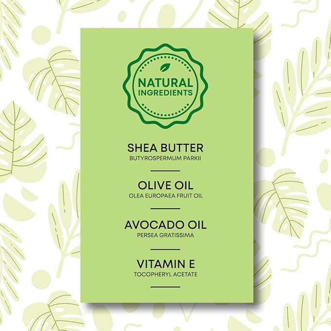 Cosmo Soft & Shine Hydrating Avocado & Shea Butter Hair Conditioner – 16.2 fl.oz, 480ml | Cleanse, Detangle & Soften | Paraben-Free, Sulfate-Free, Silicone-Free | Daily Hair Care