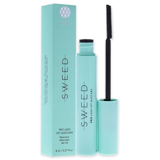SWEED - Lash Lift Mascara | Vegan, Cruelty-Free, Clean Beauty (Black, 0.27 oz | 8 ml)