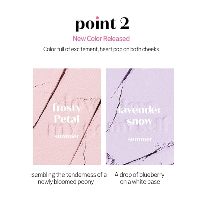 ETUDE Heart Pop Blush, Warm Sunset Cheek Color, Radiant Glow & Glossy Finish, Blendable Formula, Compact 0.2 oz – Super Sunset