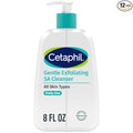 Cetaphil Gentle Exfoliating SA Cleanser, Foaming Gel Cleanser for All Skin Types, 8 Oz Pump Bottle, Salicylic Acid, Mandelic Acid & Gluconolactone, Gently Exfoliates, Dermatologist Recommended Brand