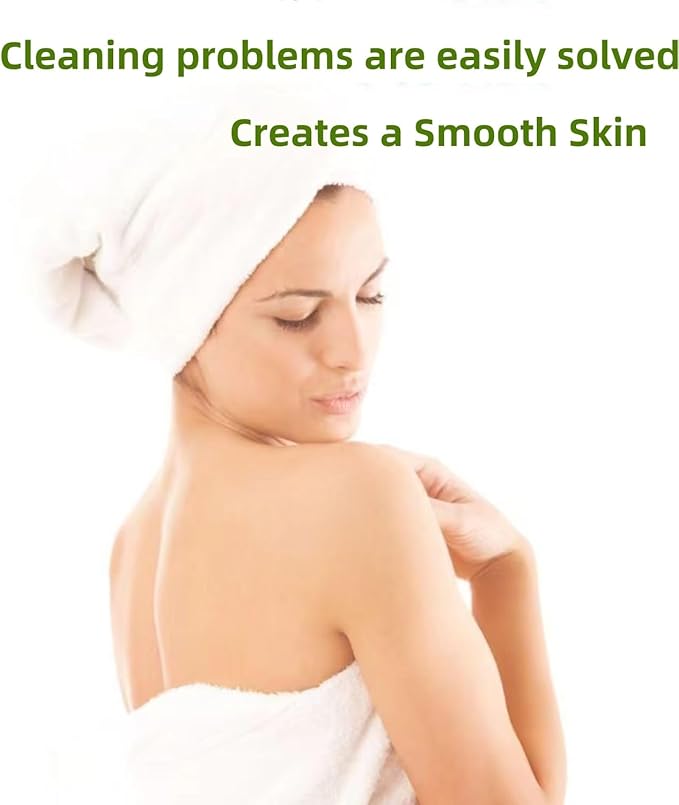 Exfoliating Body Scrubber for Shower, Smooth Skin, Eco Friendly Exfoliating Body Scrubber, Dead Skin Remover,Body Polish,Treatment of Keratosis Pilaris for Adults Child Unisex (3 Pack-Black)