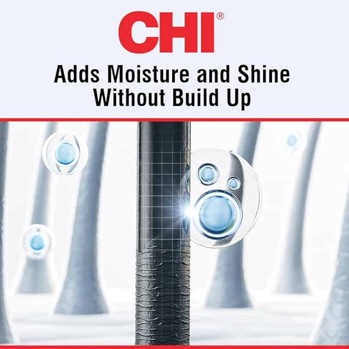 CHI Infra Silk Infusion, Silk Reconstructing Leave-In Hair Treatment for Creating Smooth, Shiny, Strong Hair, 6 Oz