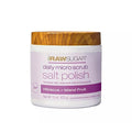 RawSugar Daily Micro Salt Scrub for Body, Exfoliates & Brightens, 15 oz