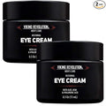 Viking Revolution Natural Eye Cream for Men - Anti Aging, Dark Circle, Under Eye Treatment - Men's Eye Moisturizer Wrinkle Cream - 0.5 Ounce (Pack of 2)
