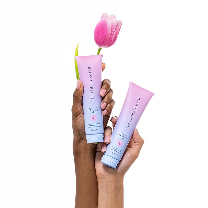 Bloomeffects - Royal Tulip Cleansing Jelly | Makeup Melting Cleanser | Cruelty-Free, Non-Toxic Clean Beauty (100 ml | 3.5 fl oz)
