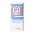 Surface Mineral Sunscreen Face Stick SPF 60, Lightweight Non-Nano Zinc Oxide Formula, Reef Friendly, Broad Spectrum UVA UVB Protection, Water Resistant Sun Care for 80 Minutes, Clear, 0.5oz