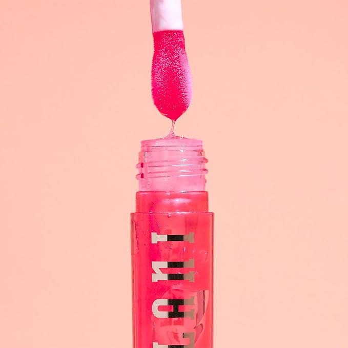 Milani Fruit Fetish Lip Oil Collection - 4 Pack Bundle - Strawberry Melon, Raspberry Peach, Cherry Lime & Passionfruit Coconut