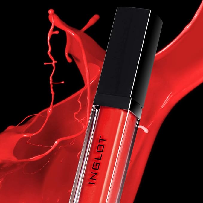 Inglot HD Lip Tint Matte - Liquid Lipstick | Full Coverage | Long-Lasting | Velvet Finish | High Pigmentation | 0.18 US FL OZ | 39