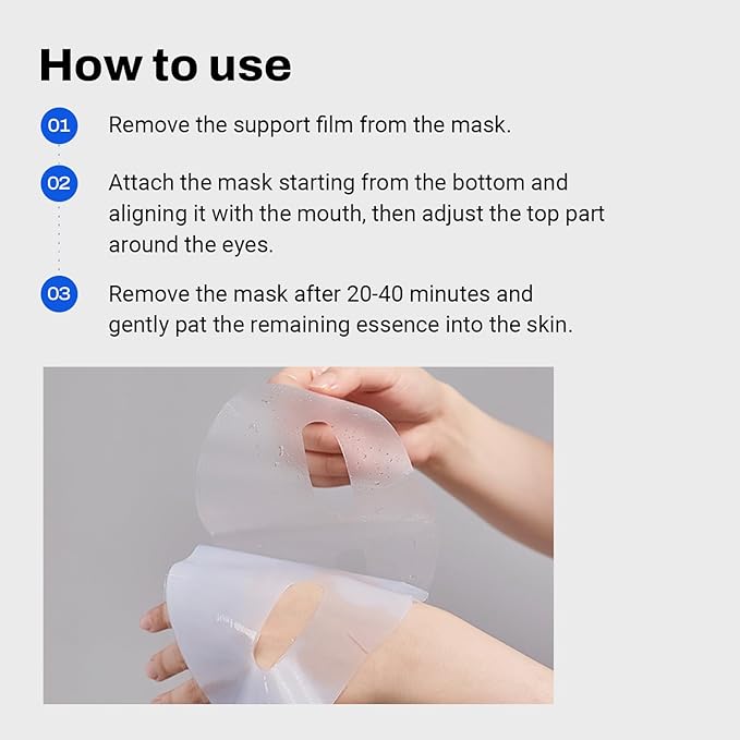 MEDITHERAPY Bluelayer Water Dome Mask - Korean Overnight Collagen Face Mask for Glass Skin, Moisturizing and Firming w/Hyaluronic Acid & Blue Agave - Pore Minimizing Hydrogel Masks Radiant Glow - 4EA