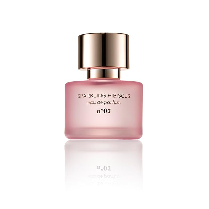 MIX:BAR Sparkling Hibiscus Perfume for Women - Bergamot, Hibiscus, Cashmere Musk, Champagne Bubble Fragrance Notes - Fruity Scent Eau de Parfum Spray Cologne - Bergamot Oil Hair Mist Perfume - 1.7oz
