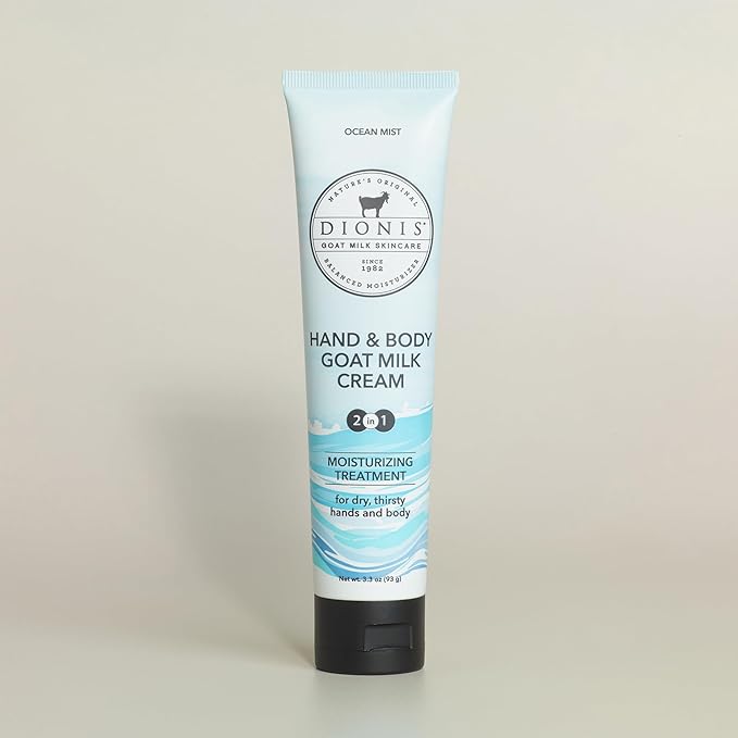 Dionis Goat Milk Hand & Body Cream Ocean Mist 3.3oz (Pack of 1)