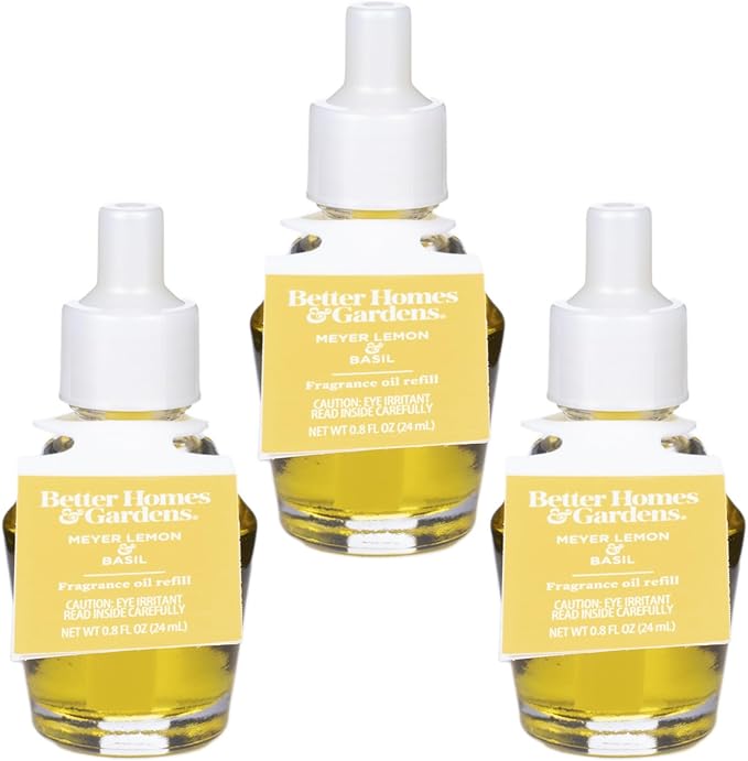 Aroma Accent Oil Refills (3pack) (Meyer Lemon Basil)