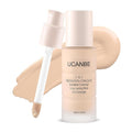 UCANBE 2-IN-1 Foundation + Concealer, Full Coverage Long-Lasting Matte Makeup for Normal, Combination and Oily Skin, Buildable Waterproof Formula with Hyaluronic Acid （04 Natural Beige）